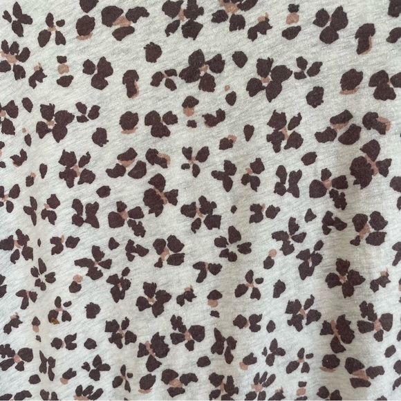 RAILS Sami Tee, Ivory Floral Cheetah, Size XS - Picture 11 of 11